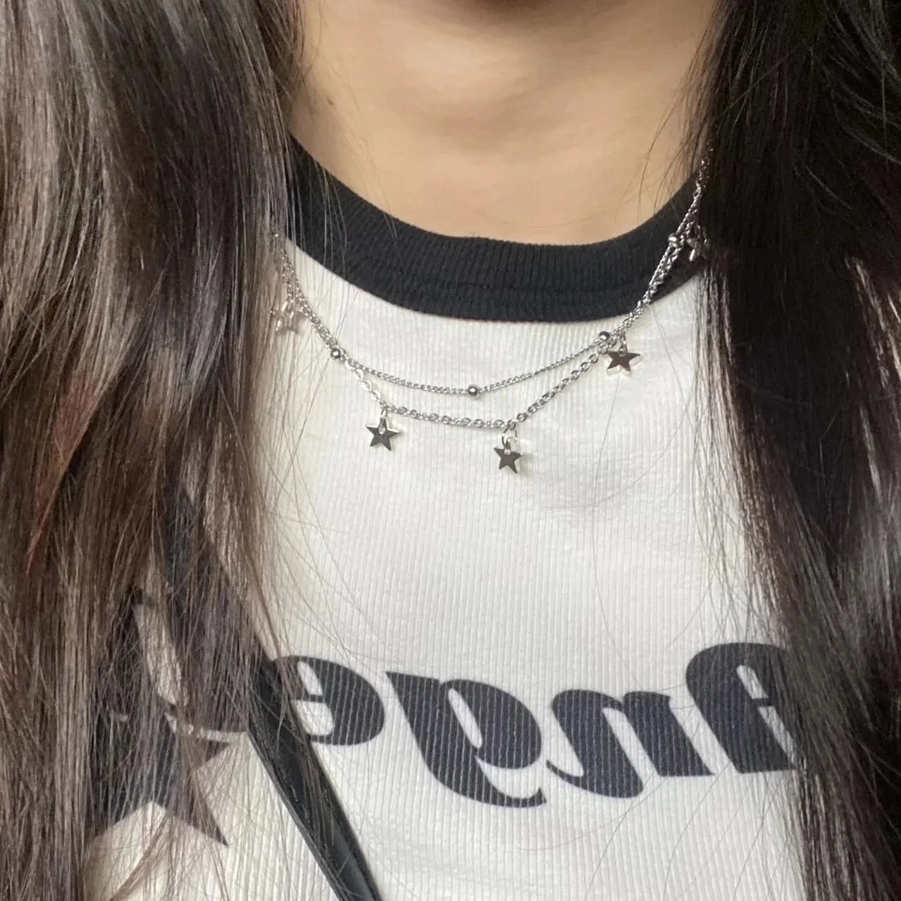 Star Pendant Chain Necklace