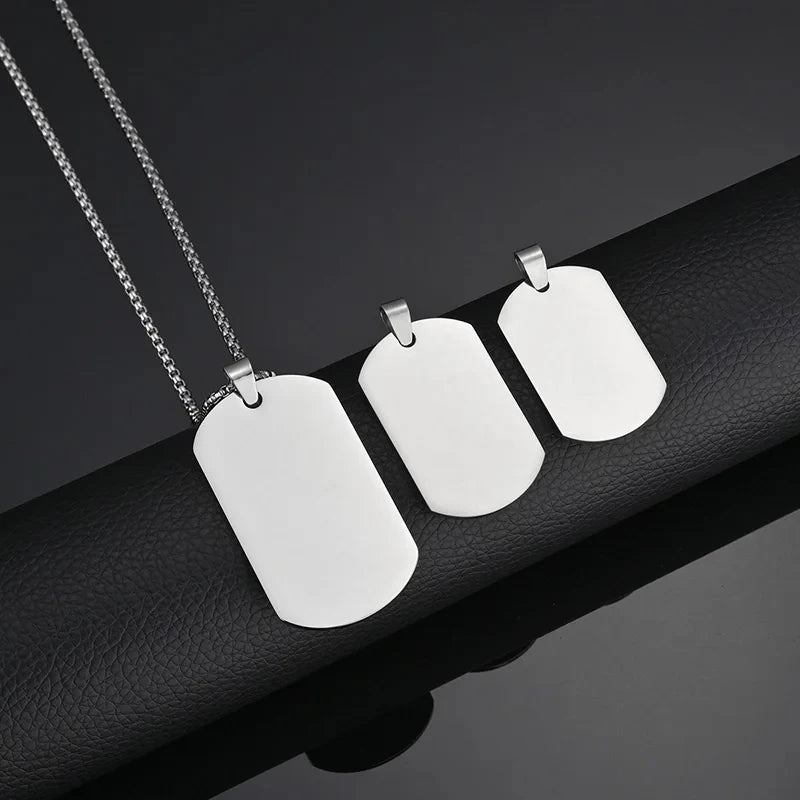 Personalized Engraved Photo Pendant Necklace