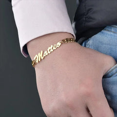 Personalized Stainless Steel Cuban Necklace