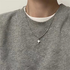 Star Pendant Chain Necklace