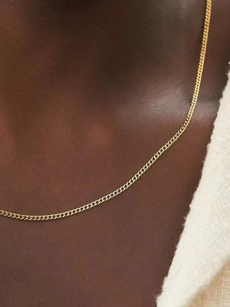 Men’s Stainless Steel Cuban Necklace