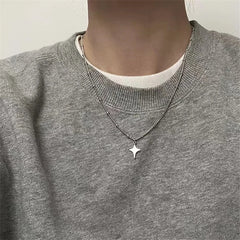 Star Pendant Chain Necklace
