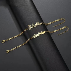 Personalized Stainless Steel Cuban Necklace