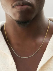 Men’s Stainless Steel Cuban Necklace