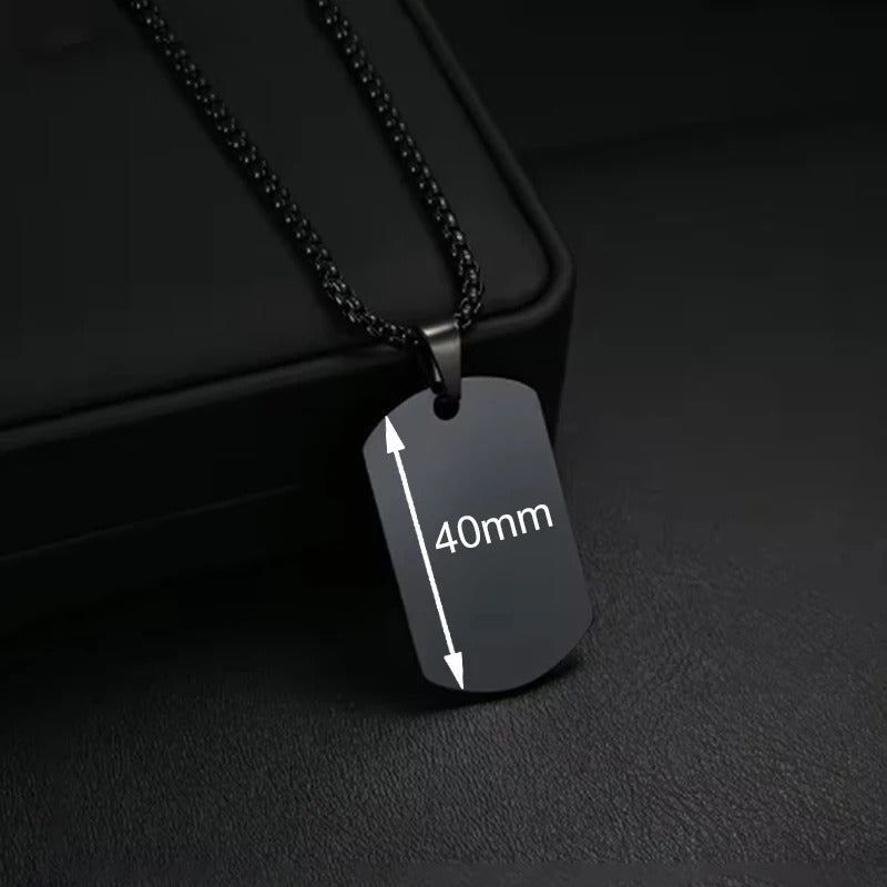 Personalized Engraved Photo Pendant Necklace