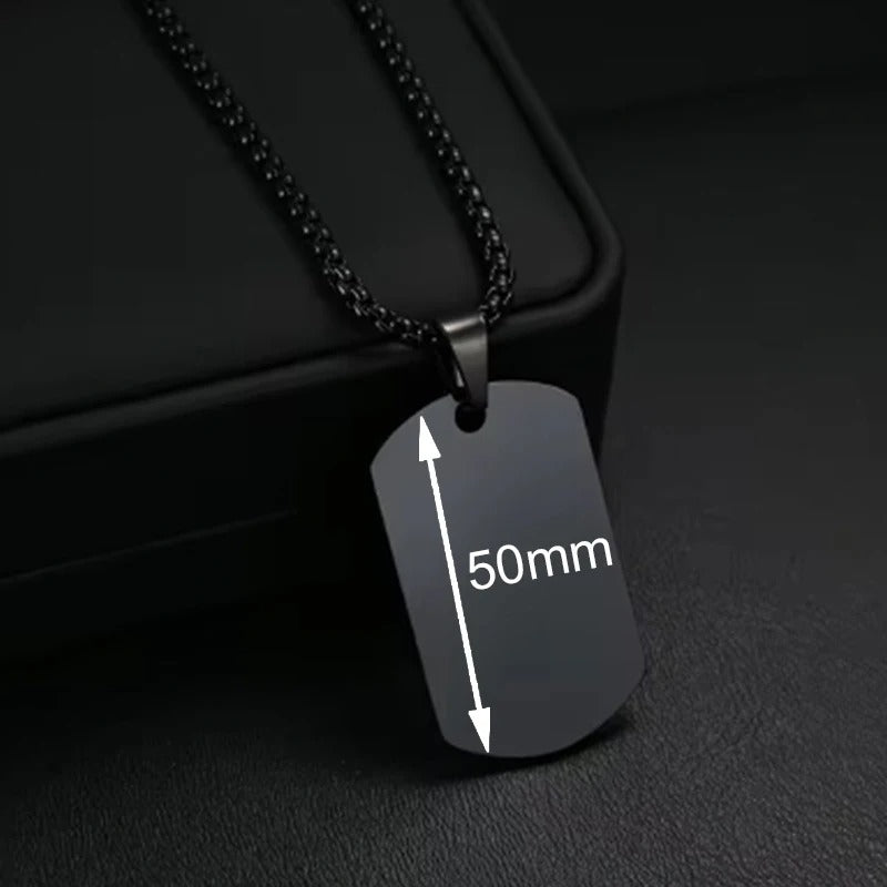 Personalized Engraved Photo Pendant Necklace
